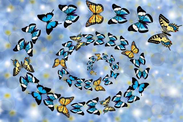 Butterflies in Formation